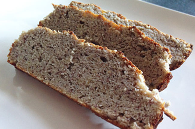 Banana Coconut Loaf